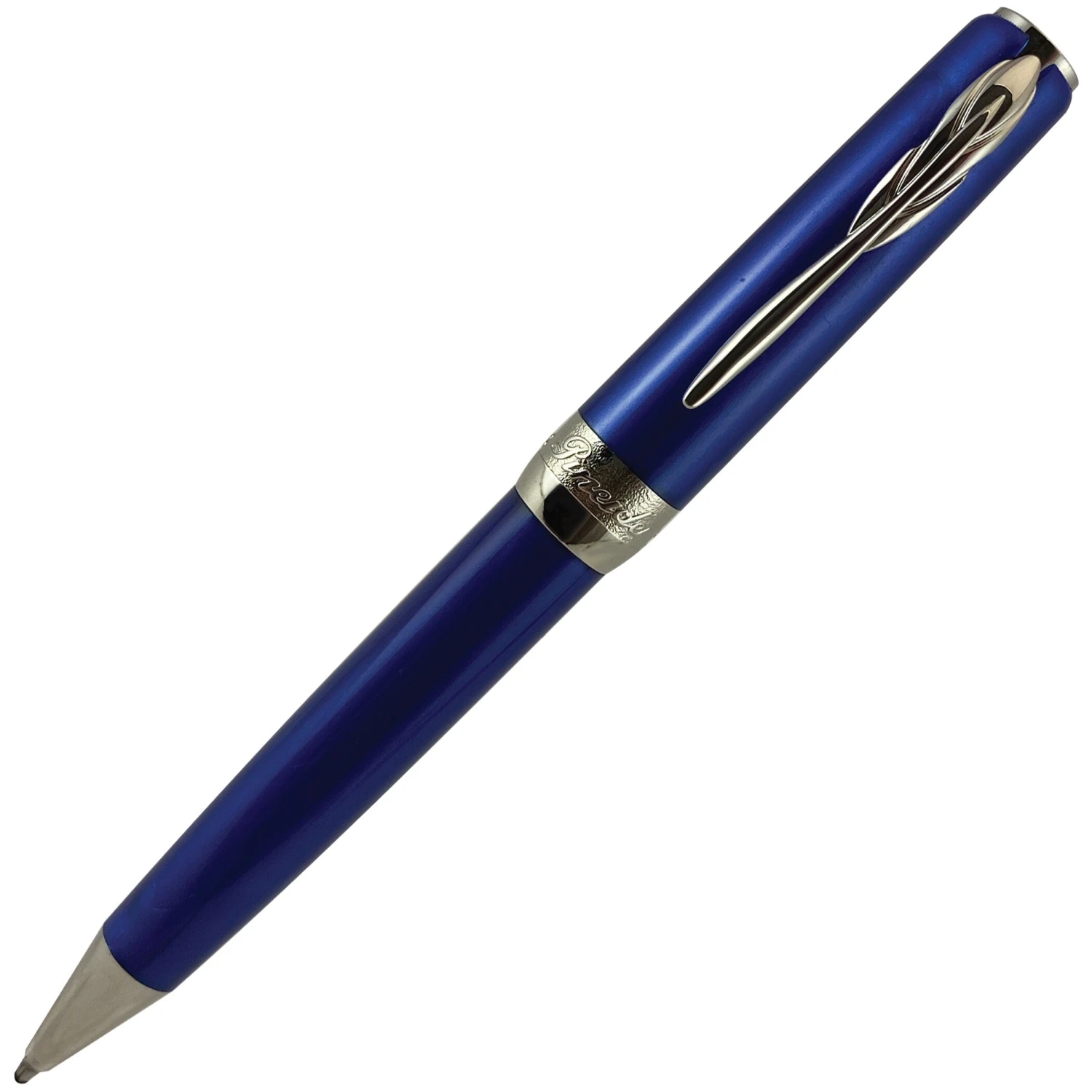 Pineider Full Metal Jacket Ballpoint Pen, Lightning Blue 1 Pineider Full Metal Jacket Ballpoint Pen, Lightning Blue