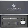 Diplomat Aero Fountain Pen Gift Set, Stripes