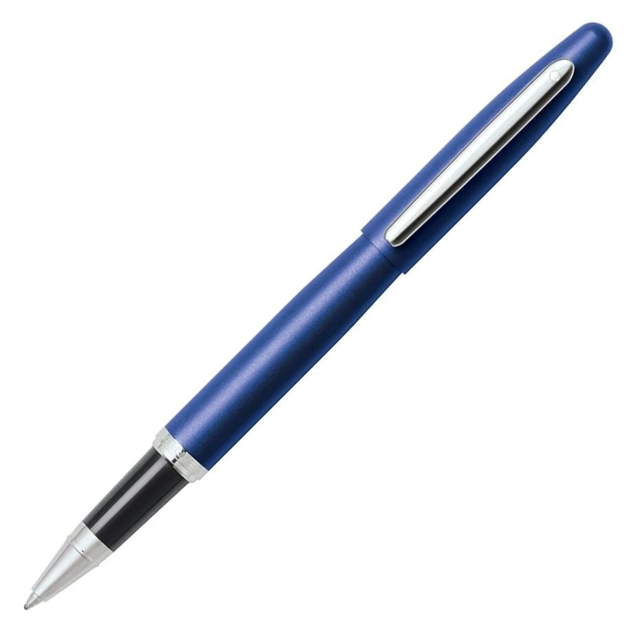 Sheaffer VFM Rollerball Pen, Blue & Chrome 1 Sheaffer VFM Rollerball Pen, Blue & Chrome