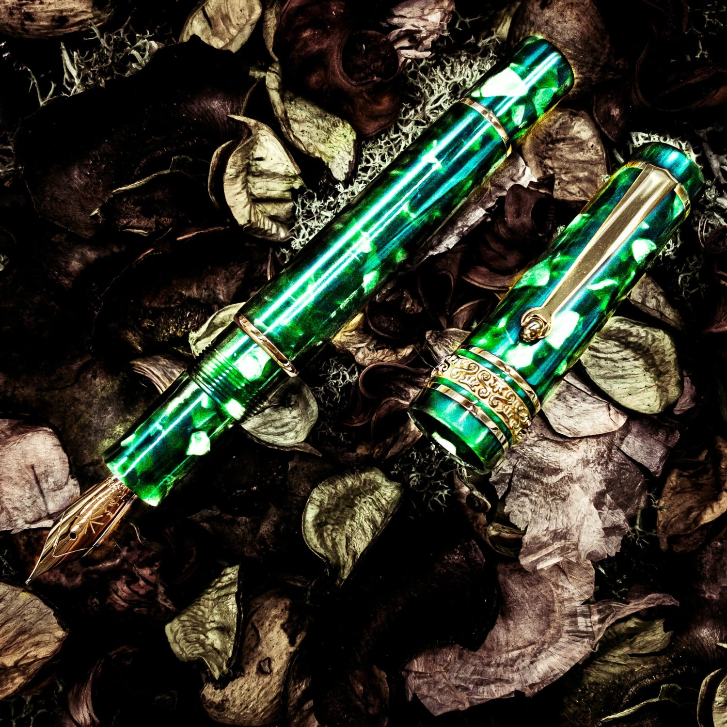 Maiora Limited Edition Alpha Smeraldo Emerald Green Fountain Pen 1 Maiora Limited Edition Alpha Smeraldo Emerald Green Fountain Pen