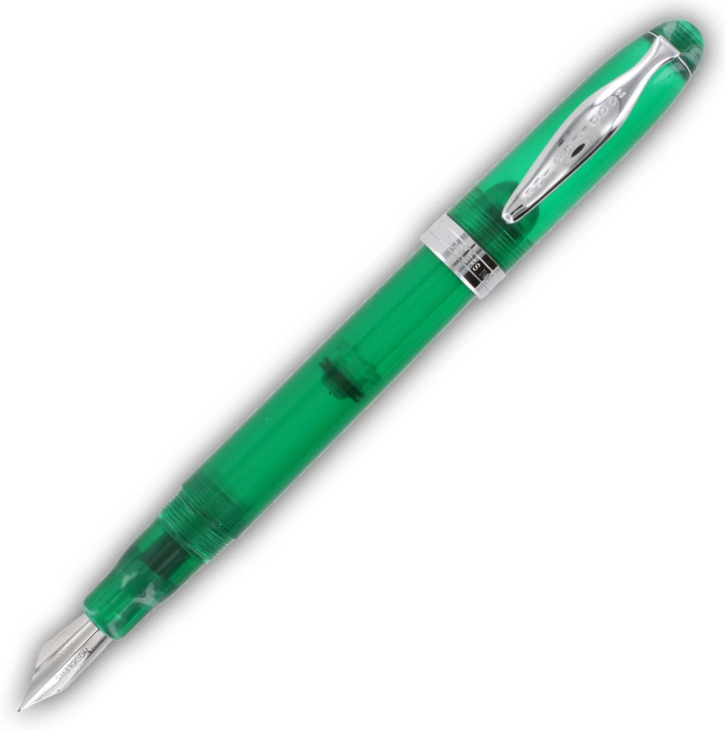Noodlers Ahab Flex Fountain Pen - Max Emerald #15034 1 Noodlers Ahab Flex Fountain Pen - Max Emerald #15034