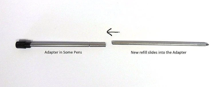 Genuine Schmidt 635 Pen Refills For Swarovski Crystalline Ballpoint Pens 2 Genuine Schmidt 635 Pen Refills For Swarovski Crystalline Ballpoint Pens - Image 2