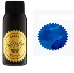 Robert Oster Fountain Pen Ink Bottle, 50ml, Blue Lagoon