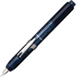 Platinum Curidas Retractable Fountain Pen, Abyss Blue