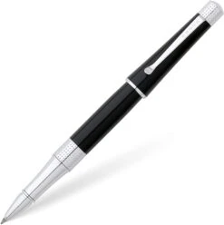 Cross® Cross Beverly Rollerball Pen, Black Lacquer & Chrome