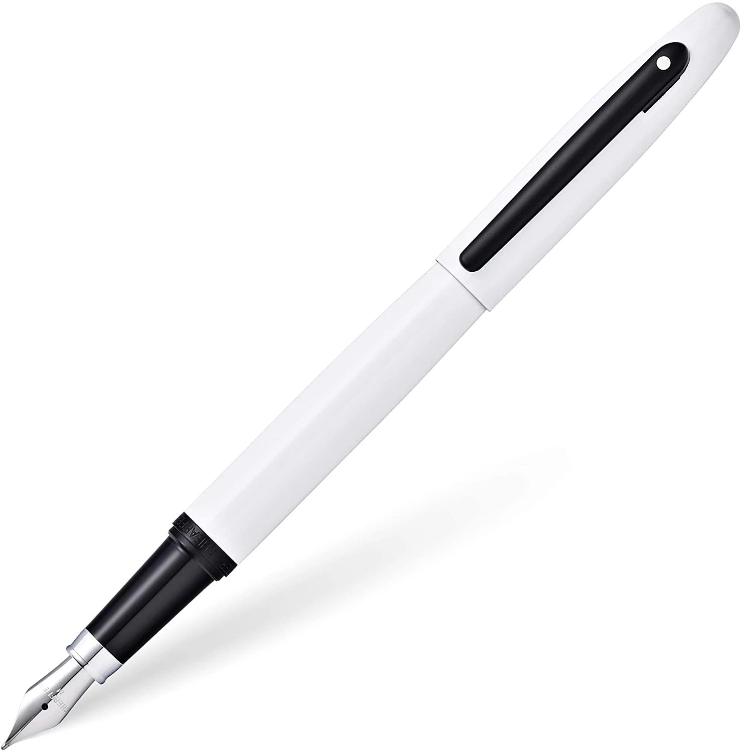Sheaffer VFM Fountain Pen, White & Black, Medium Nib 1 Sheaffer VFM Fountain Pen, White & Black, Medium Nib