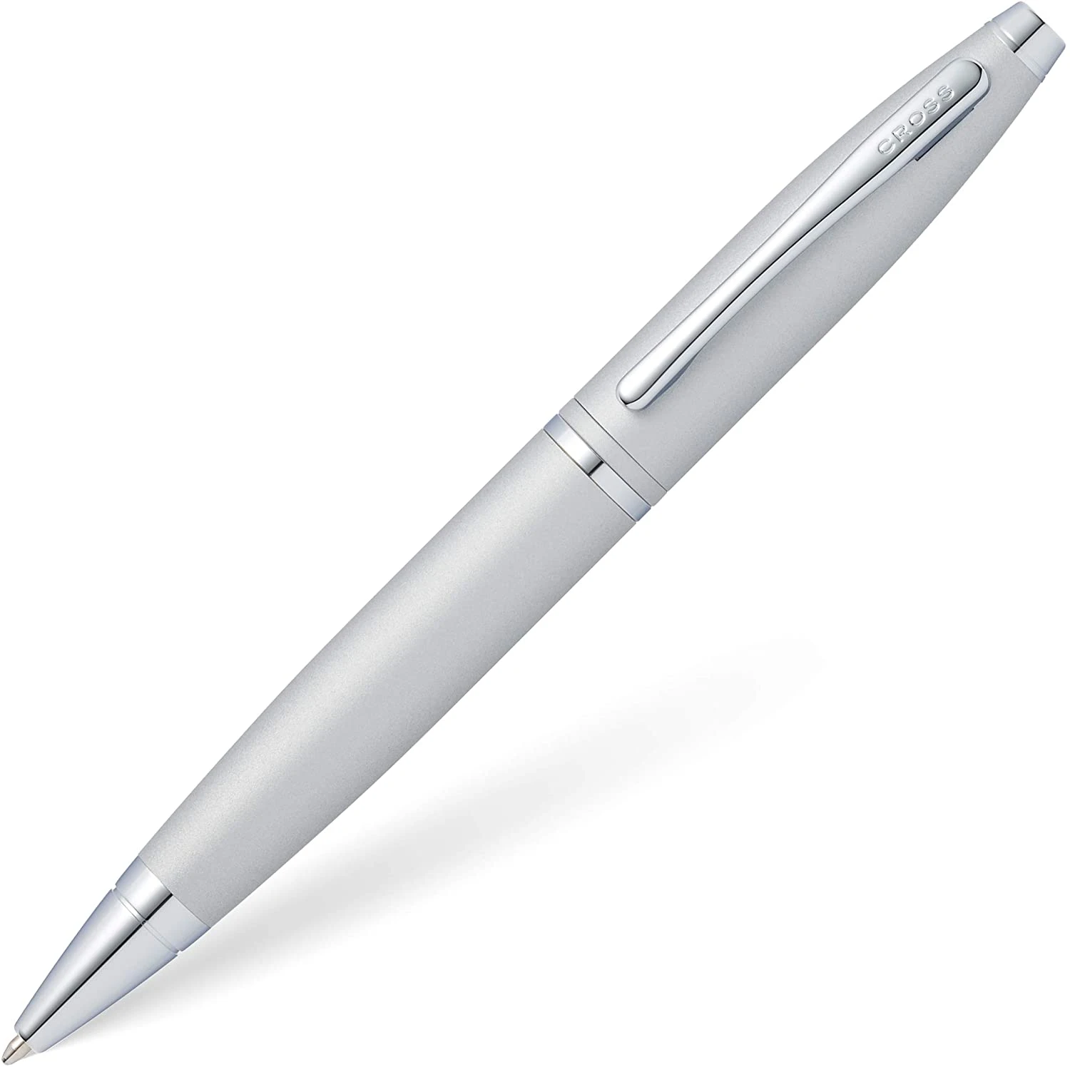 Cross® Cross Calais Ballpoint Pen, Satin Chrome 1 Cross® Cross Calais Ballpoint Pen, Satin Chrome