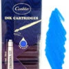 Conklin Fountain Pen Ink Cartridges, 12 Pack, Blue