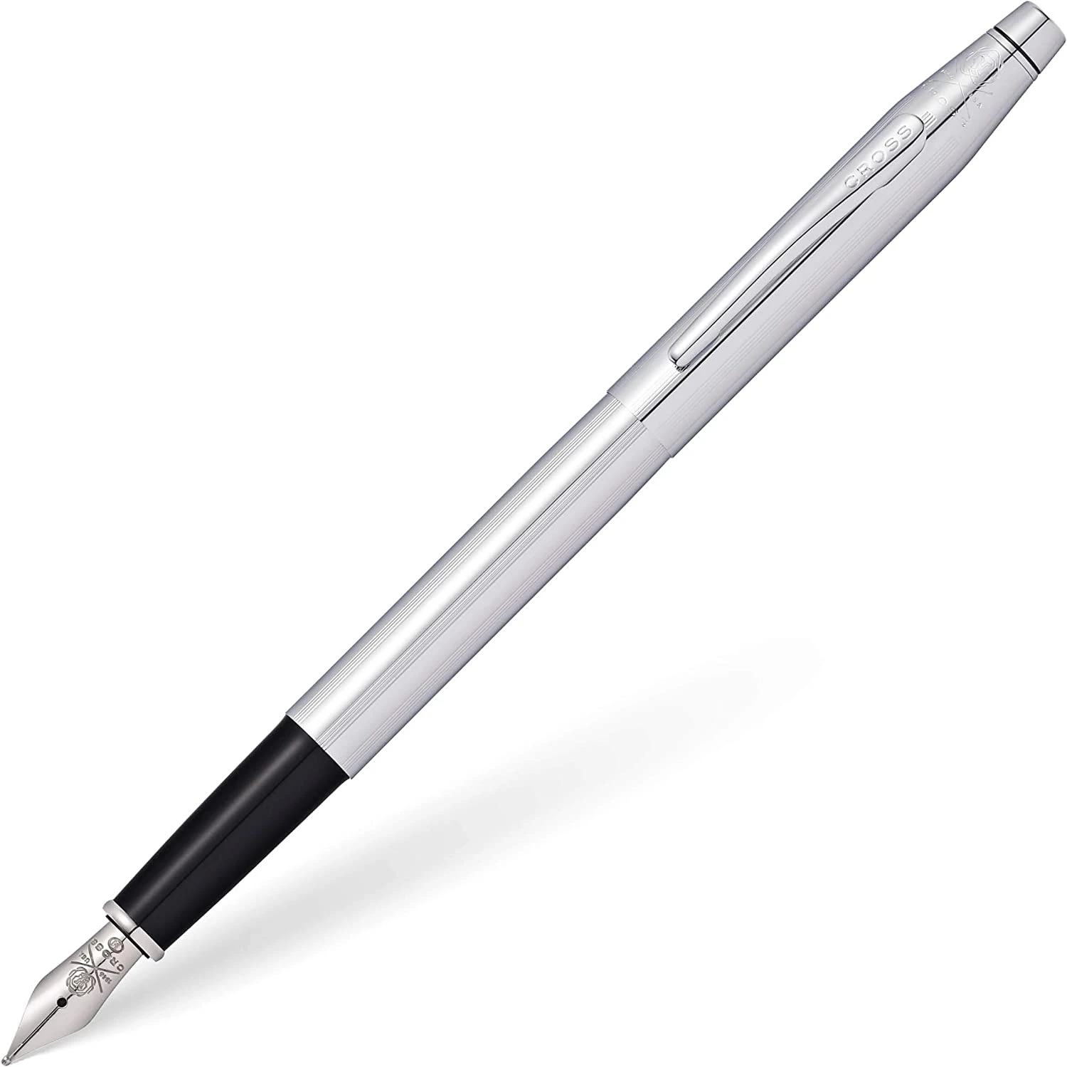 Cross® Cross Classic Century Fountain Pen, Polished Chrome, Medium Nib 1 Cross® Cross Classic Century Fountain Pen, Polished Chrome, Medium Nib