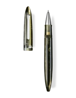 Tibaldi Bononia Martini Olive Resin Rollerball Pen
