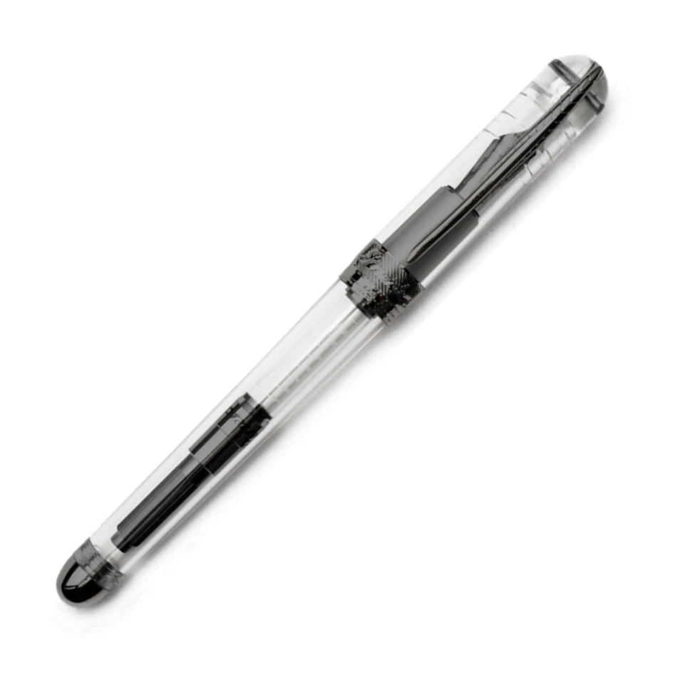 Pineider Avatar UR Demo Black Trim Clear Fountain Pen, Fine 2 Pineider Avatar UR Demo Black Trim Clear Fountain Pen, Fine - Image 2