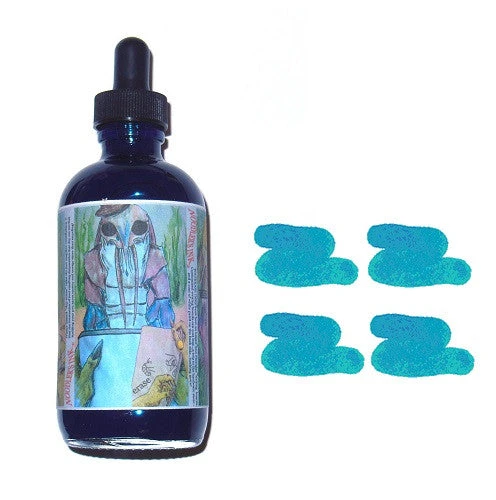 Noodlers Fountain Pen Ink Bottle - 4.5 Oz Waterase Blue 1 Noodlers Fountain Pen Ink Bottle - 4.5 Oz Waterase Blue