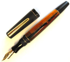 Maiora Impronte, Black & Orange, Slim Fountain Pen