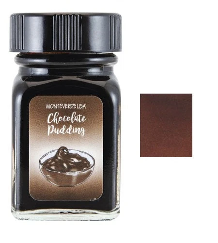 Monteverde 30ml Fountain Pen Ink Bottle, Sweet Life, Chocolate Pudding 1 Monteverde 30ml Fountain Pen Ink Bottle, Sweet Life, Chocolate Pudding