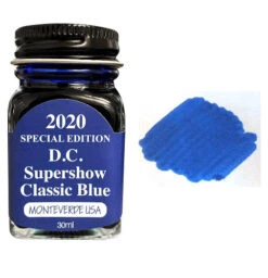 Monteverde 30ml Special Edition Fountain Pen Ink Bottle, 2020 DC Classic Blue