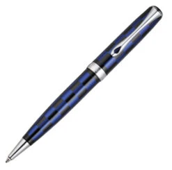 Diplomat Excellence A Plus Rome Black & Blue Ballpoint Pen