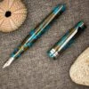 Monteverde Giant Sequoia Fountain Pen, Southwest Blue Brown