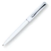 Diplomat Traveller Ballpoint Pen, Snow White & Chrome