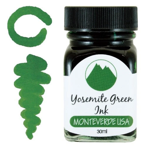Monteverde 30ml Fountain Pen Ink Bottle, Yosemite Green 1 Monteverde 30ml Fountain Pen Ink Bottle, Yosemite Green