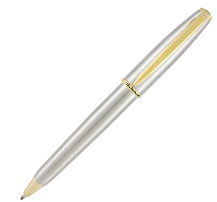 Monteverde Aldo Domani Brushed Steel Ballpoint Pen 1 Monteverde Aldo Domani Brushed Steel Ballpoint Pen