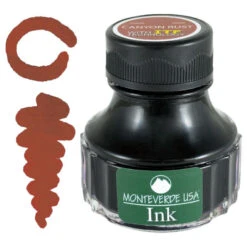 Monteverde 90ml Fountain Pen Ink Bottle, Canyon Rust