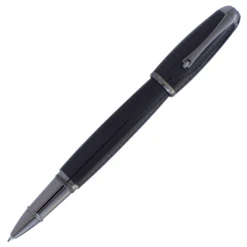 Monteverde Super Mega Carbon Fiber Rollerball Pen, Gunmetal Trim
