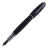 Monteverde Super Mega Carbon Fiber Fountain Pen, Gunmetal Trim