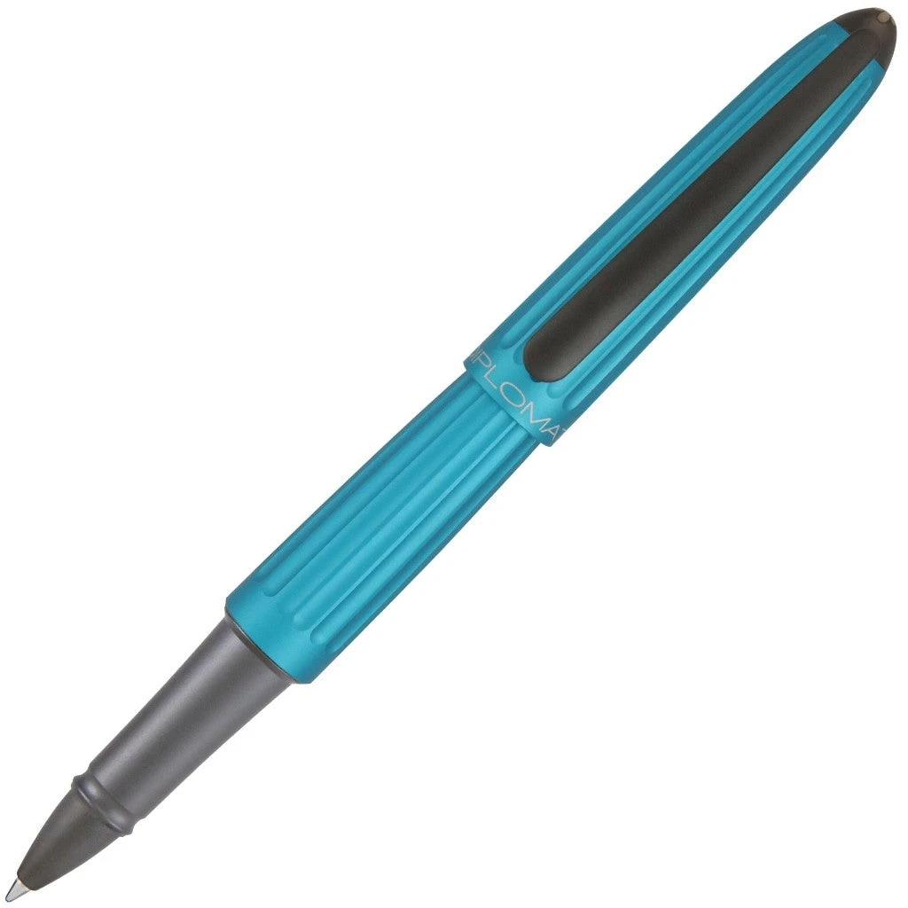 Diplomat Aero Turquoise Rollerball Pen 1 Diplomat Aero Turquoise Rollerball Pen