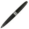 Diplomat Aero Stripes Black Ballpoint Pen, Schmidt Easy Flow 9000 Ink