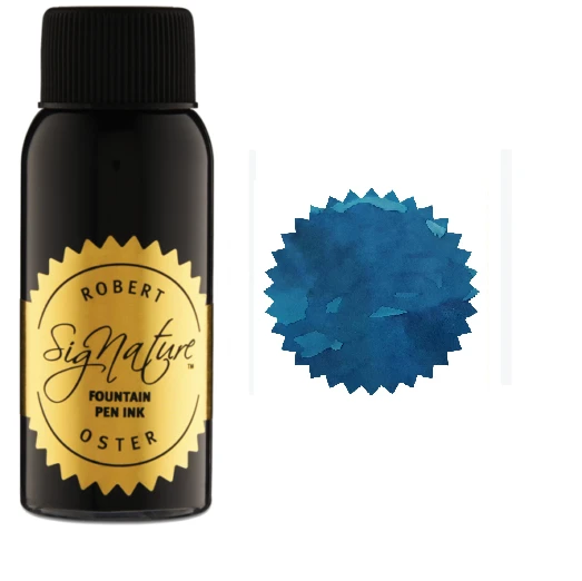 Robert Oster Fountain Pen Ink Bottle, 50ml, Australian Sky Blue 1 Robert Oster Fountain Pen Ink Bottle, 50ml, Australian Sky Blue