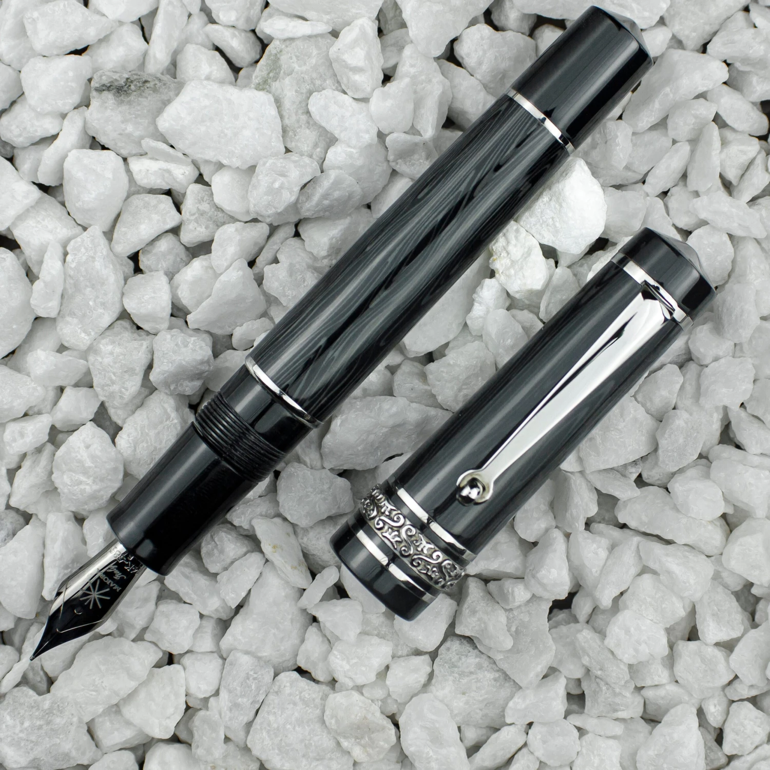 Maiora Alpha Nera Limited Edition Fountain Pen, Forestanera 1 Maiora Alpha Nera Limited Edition Fountain Pen, Forestanera