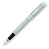 Cross® Franklin Covey By Cross, Freemont Satin Chrome Fountain Pen, Medium Nib