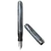 Pineider Full Metal Jacket Fountain Pen, Coal Grey, Extra Fine Nib