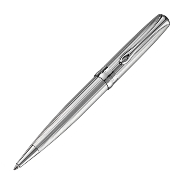 Diplomat Excellence A2 Guilloche Chrome Ballpoint Pen 1 Diplomat Excellence A2 Guilloche Chrome Ballpoint Pen