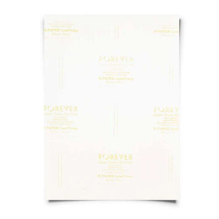 FOREVER Laser Heat Transfer Paper For White Toner Printers Sample Pack - 8.5" X 11" - 8 Sheets/pack 1 FOREVER Laser Heat Transfer Paper For White Toner Printers Sample Pack - 8.5" X 11" - 8 Sheets/pack