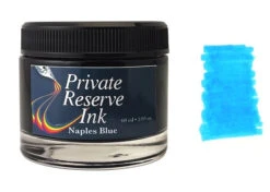 Private Reserve Fountain Pen Ink Bottle, 60ml, Naples Blue