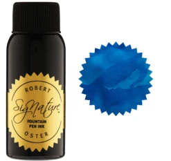 Robert Oster Fountain Pen Ink Bottle, 50ml, Soda Pop Blue
