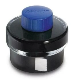 Lamy 50ml Fountain Pen Ink Bottle With Blotter Paper, Blue