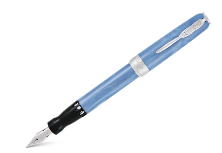 Pineider Full Metal Jacket Fountain Pen, Sugar Paper, 14K Gold Broad Nib 1 Pineider Full Metal Jacket Fountain Pen, Sugar Paper, 14K Gold Broad Nib