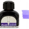 Pineider Fountain Pen Ink Bottle, 75ml Glass Bottle, Violet