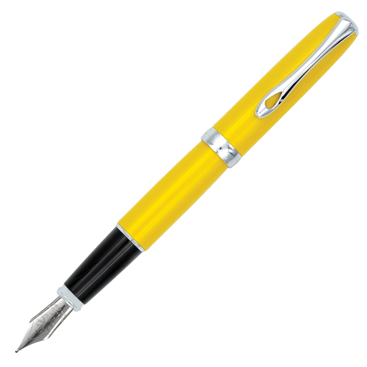 Diplomat Excellence A2 Fountain Pen, Yellow 1 Diplomat Excellence A2 Fountain Pen, Yellow
